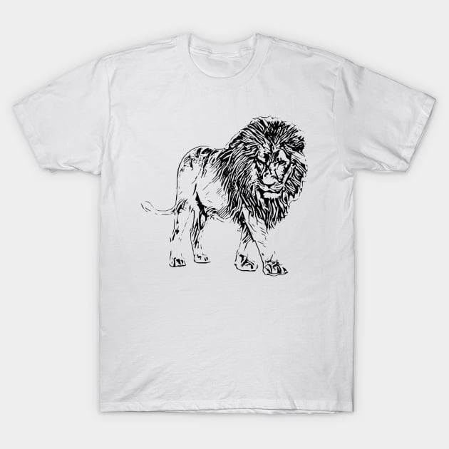 Lion T-Shirt by Nimmersatt